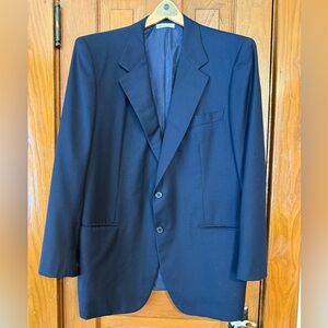 Brioni Tailored Italian Blazer navy 100% wool